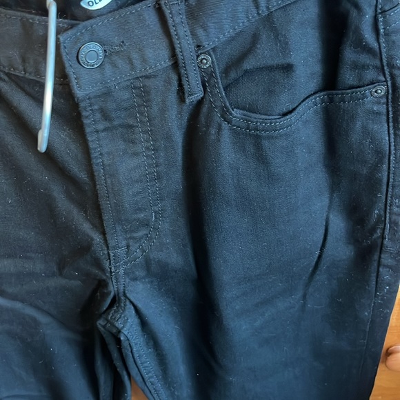Like new! Old Navy never fade dark black jeans. Slim fit. Perfect condition! - Picture 6 of 7